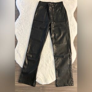 Kendall & Kylie Black Wide Leg Pants (slightly wide only)
